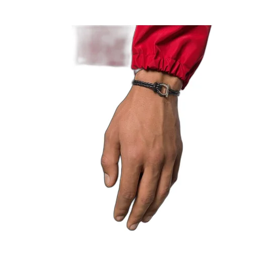 Salvatore Ferragamo Gancini Woven Bracelet