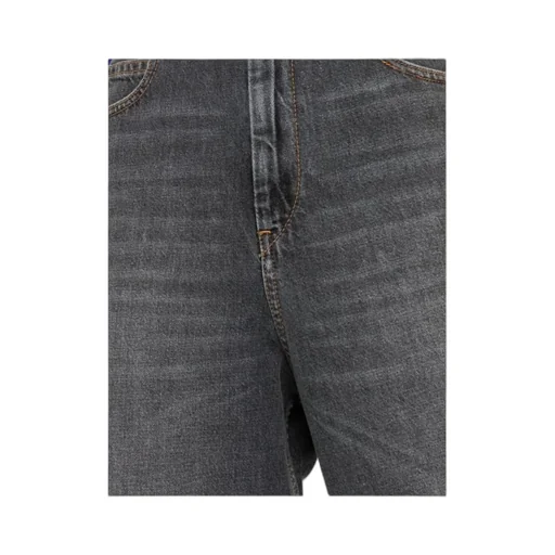 High-Rise Tapered Jeans
