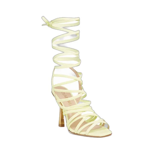 Peep-Toe, Patent-Leather Booties
