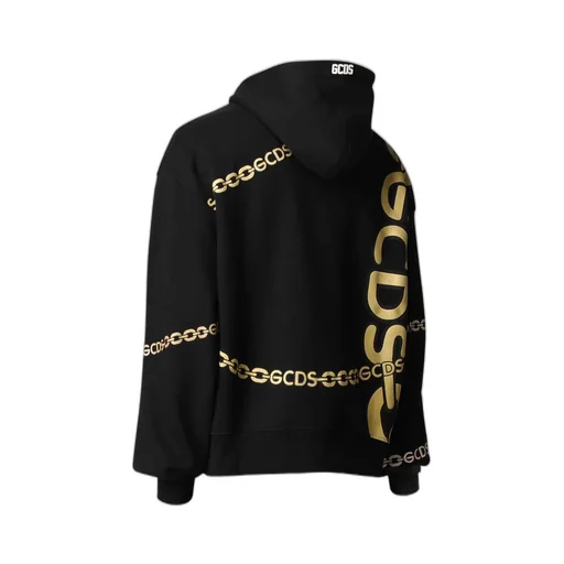 Gcds Logo Printed Drawstring Hoodie