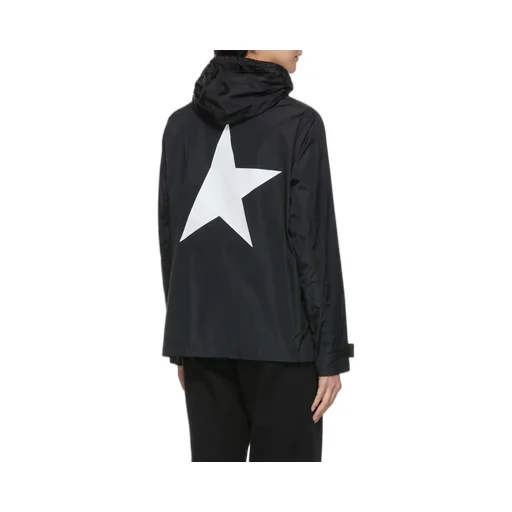 Golden Goose Deluxe Brand Star Printed Hooded Windbreaker