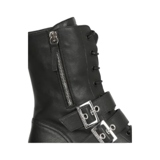 Giuseppe Zanotti Urban Biker Buckle Detailed Boots