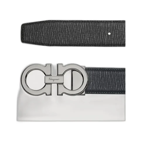 Salvatore Ferragamo Gancini Reversible Buckle Belt