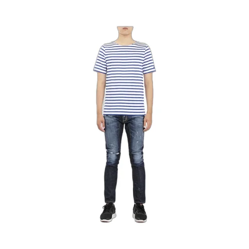 Striped Short-Sleeved T-Shirt
