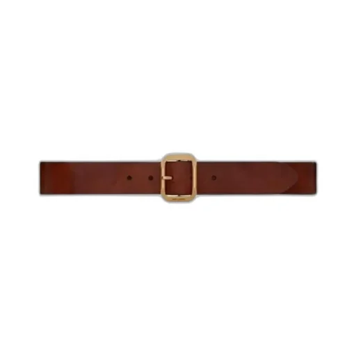Buckled Leather Belt