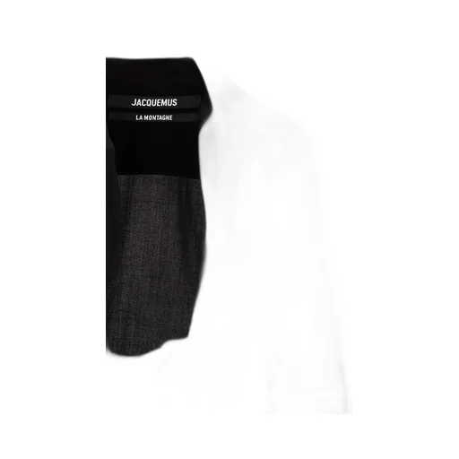 Jacquemus Deep Neckline Knot Detail Blouse