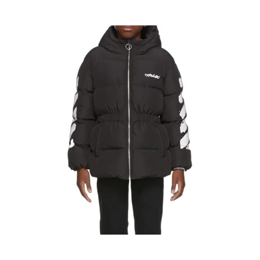 Off-White Kids Zip-Up Puffer Jacket