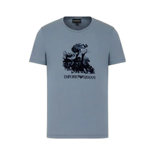 Printed T-Shirt With Round Neck