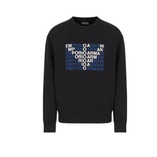 Logo-Printed Round-Neck Sweater