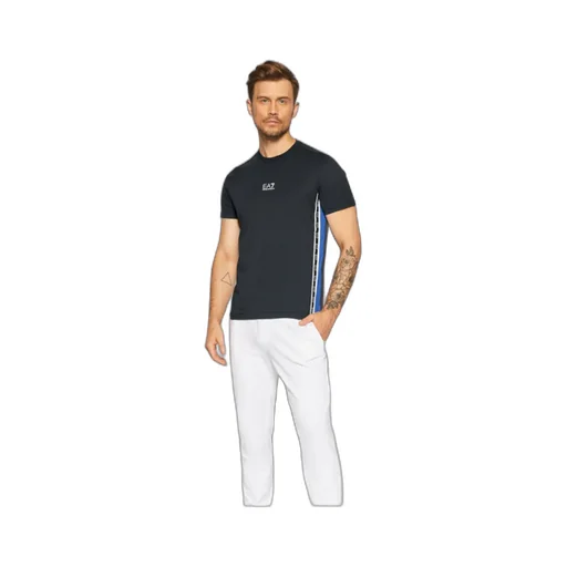 Logo-Print Logo-Trim Short-Sleeve T-Shirt