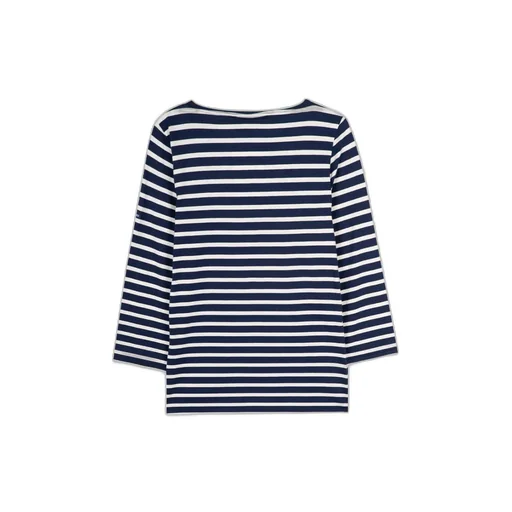 Striped Round-Neck T-Shirt