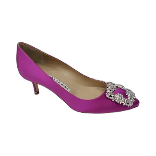 Logo Buckle High Heels