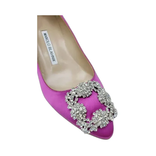 Logo Buckle High Heels
