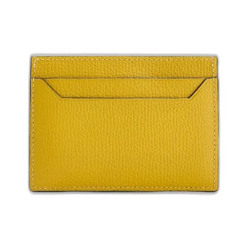 Anagram Plain Cardholder In Pebble Grain Calfskin