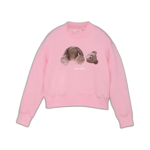 Palm Angels Kids Teddy Bear Printed Sweatshirt