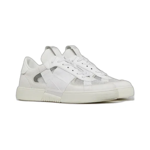Valentino Vl7N Round Toe Lace-Up Sneakers