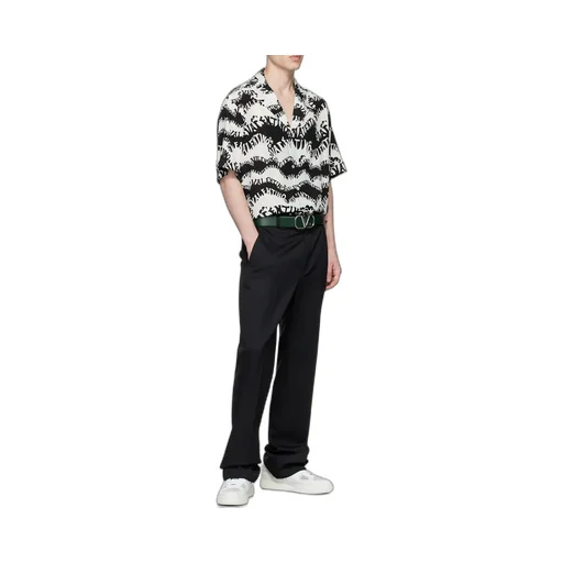 Valentino Vl7N Round Toe Lace-Up Sneakers