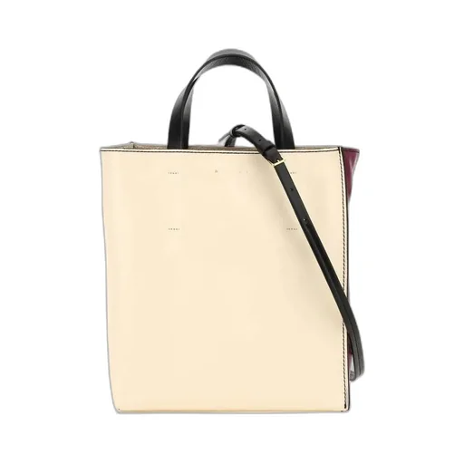 Marni Logo Printed Museo Handbag