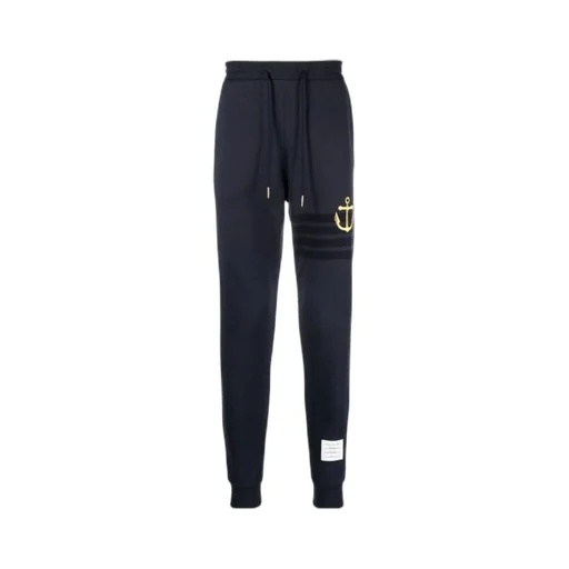 Thom Browne Anchor Embroidered Trackpants