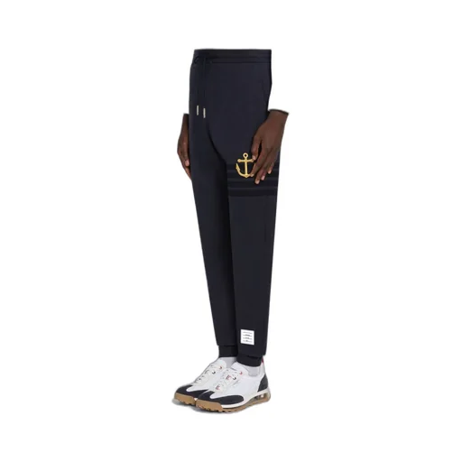 Thom Browne Anchor Embroidered Trackpants