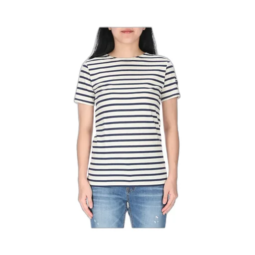 Stripe Detail Short-Sleeved T-Shirt