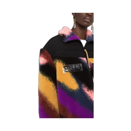 Marley Faux-Shearling Striped Coat