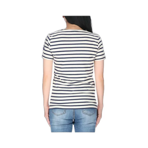 Stripe Detail Short-Sleeved T-Shirt