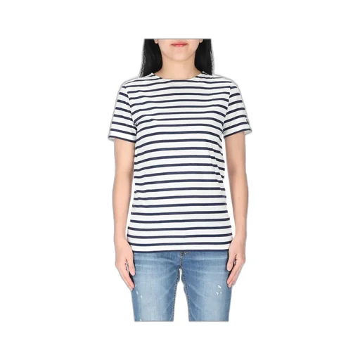 Stripe Detail Short-Sleeved T-Shirt