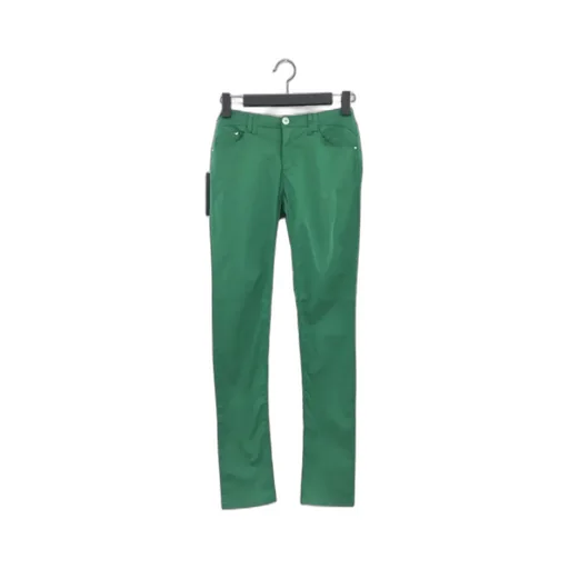 Logo Zipper Jeans Pants