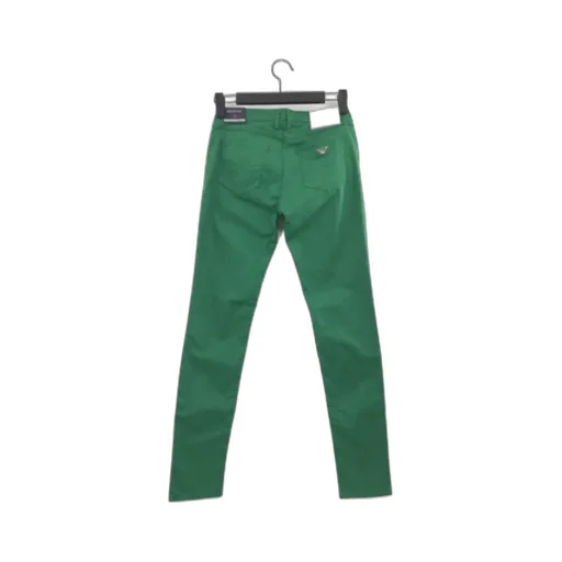 Logo Zipper Jeans Pants
