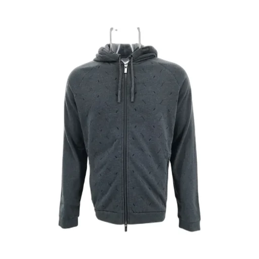 Long-Sleeved Zipper Hooded Sweater