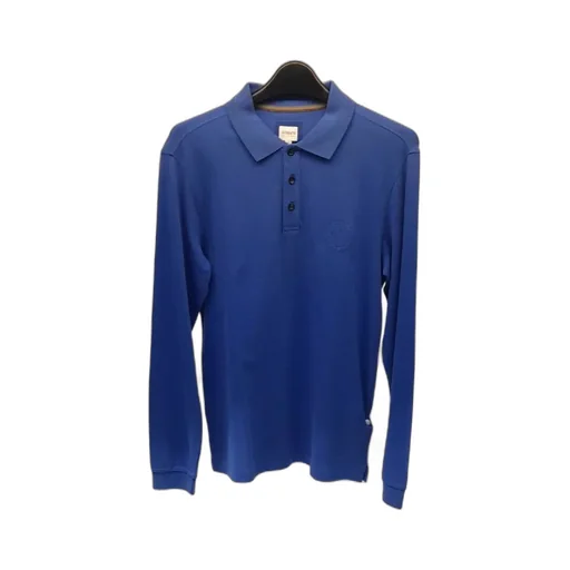 Logo Long-Sleeved Polo Shirt