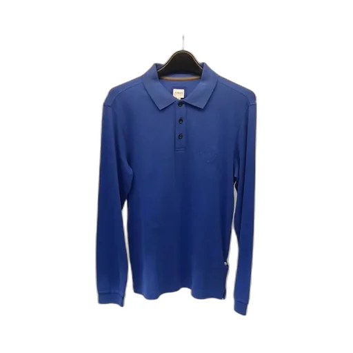 Logo Long-Sleeved Polo Shirt
