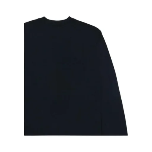 T-Shirt With Round Neck And Long Sleeves