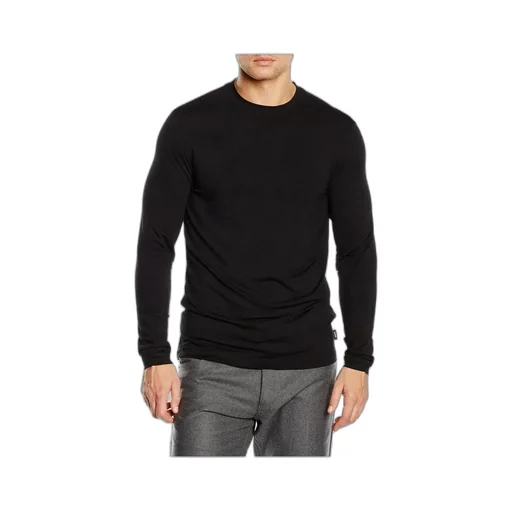 T-Shirt With Round Neck And Long Sleeves