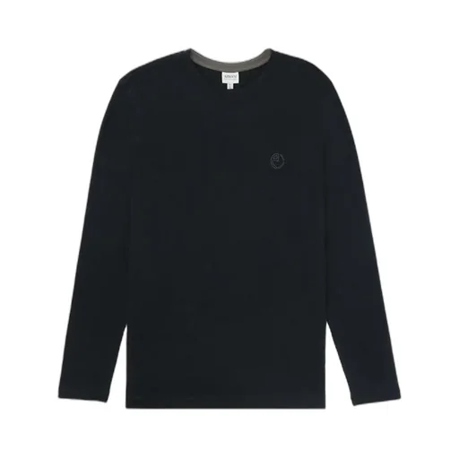Dark Gray Logo Long-Sleeved T-Shirt