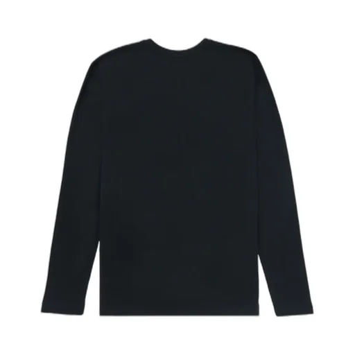 Dark Gray Logo Long-Sleeved T-Shirt