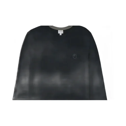 Dark Gray Logo Long-Sleeved T-Shirt