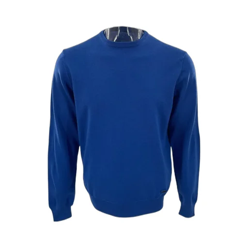 Round-Neck Long-Sleeved Sweater