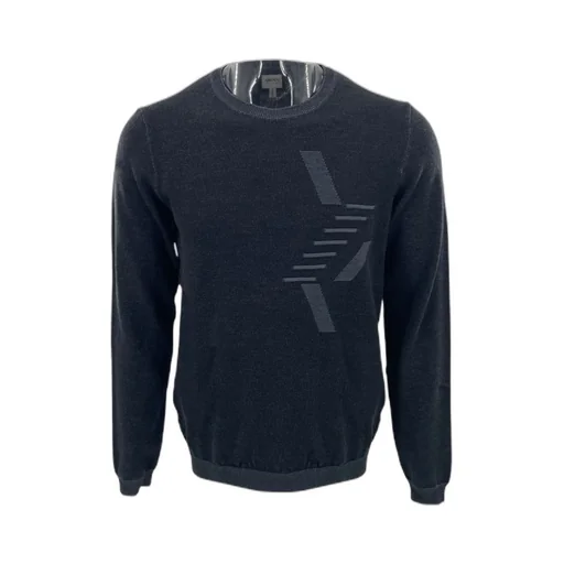 Round-Neck Long-Sleeved Sweater