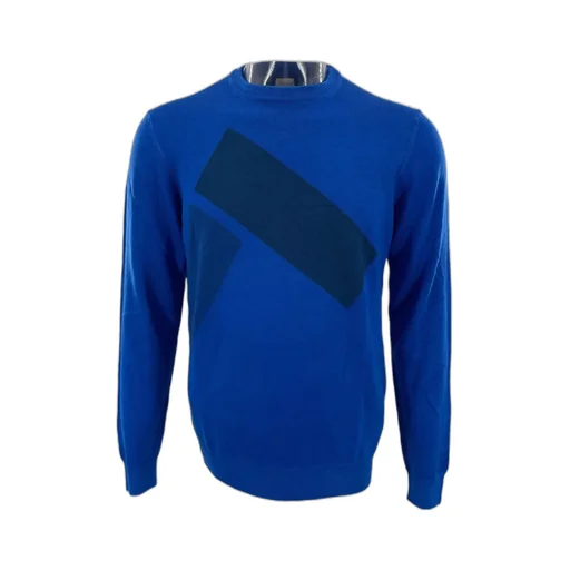 Round-Neck Long-Sleeved Sweater