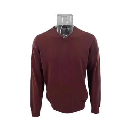 V-Neck Knitted Sweater