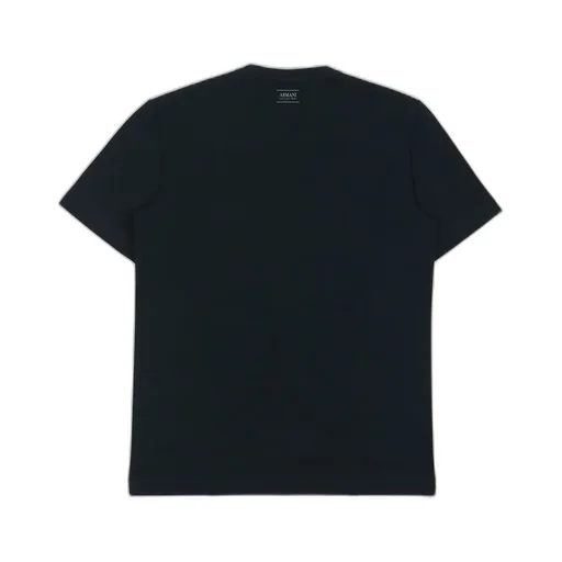 Open-Necked Black Shirt