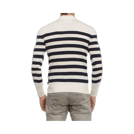 Striped Knitted Cardigan