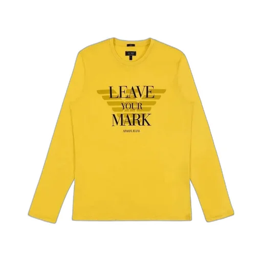 T-Shirt With Round Neck And Long Sleeves