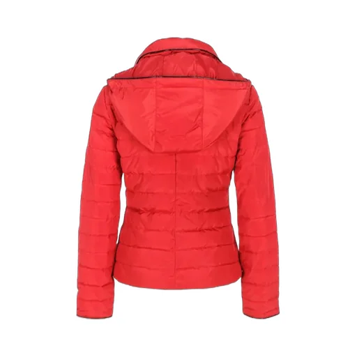 Logo Hooded Down Jacket