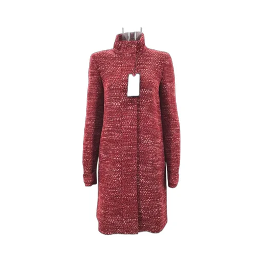 High-Necked Long-Sleeved Coat