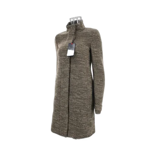 Long-Sleeved High-Neck Coat
