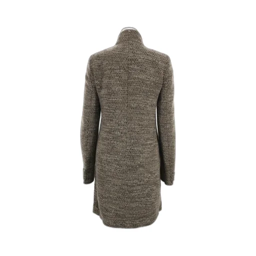 Long-Sleeved High-Neck Coat