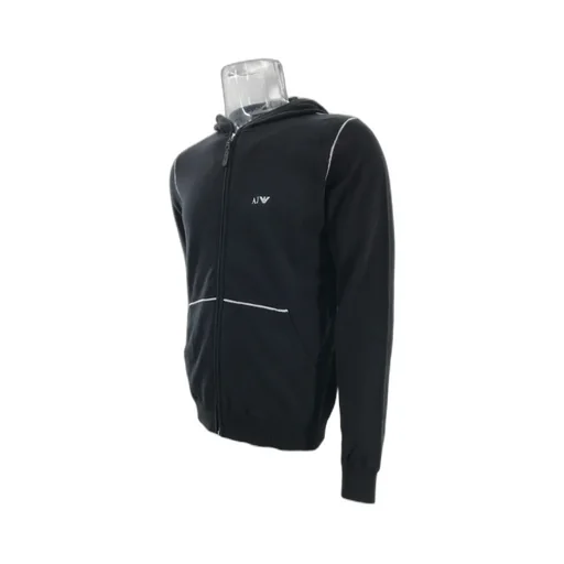 Hooded Long-Sleeved Knitted Jacket